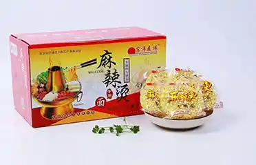 Qinhuangdao Dongyang Food lança embalagens a granel de 3,5 kg de hot pot e macarrão Malatang - não frito, direto da fábrica